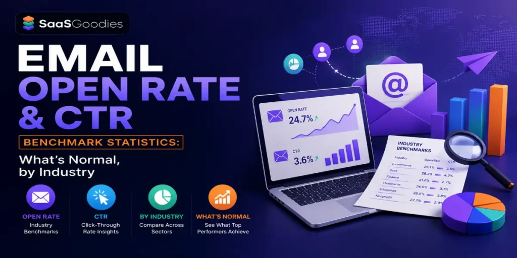 Email Open Rate & CTR Benchmark Statistics