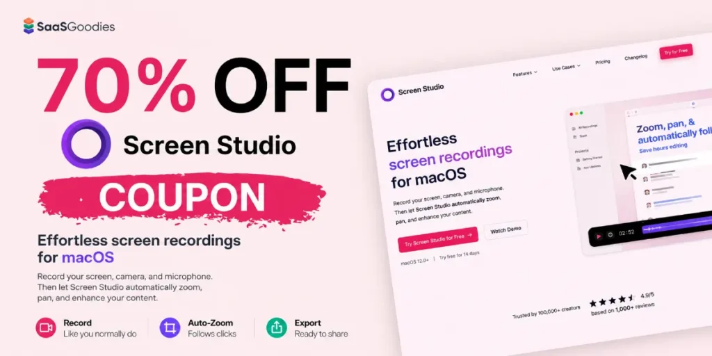 Screen Studio Coupon