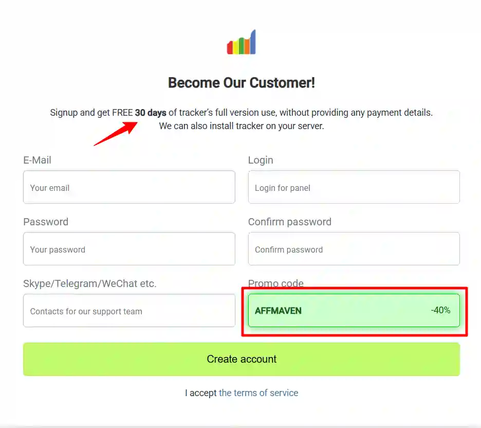 Binom Enter Coupon Code