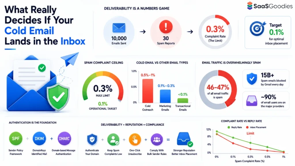 Cold Email Deliverability Rules
