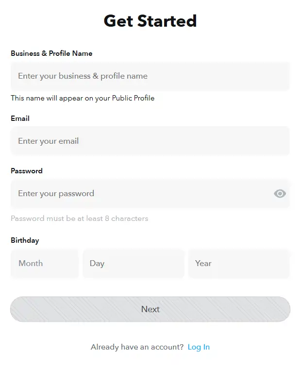 Create Snapchat Ads Account to Redeem Coupon