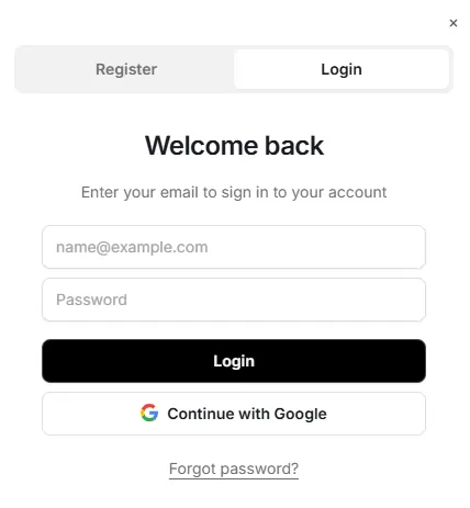 Create a free account On Minea