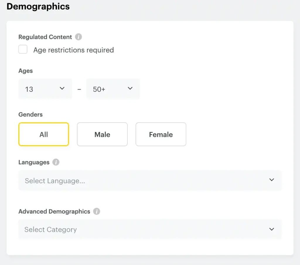 Custom Audiences Building in Snapchat Ads