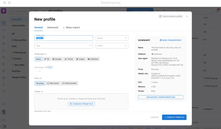Fingerprint Technology by Dolphin Anty