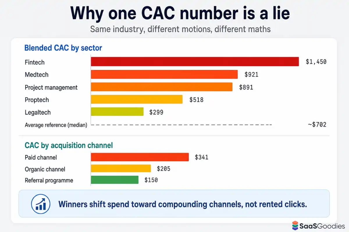 Marketing metrics driving sustainable customer acquisition efficiency