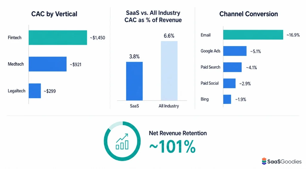 Performance Marketing Benchmarks for SaaS Brands