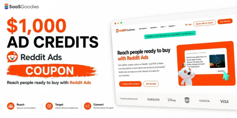 Reddit Ads Coupon Offer