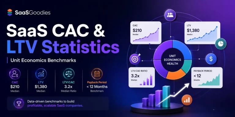 SaaS CAC & LTV Statistics