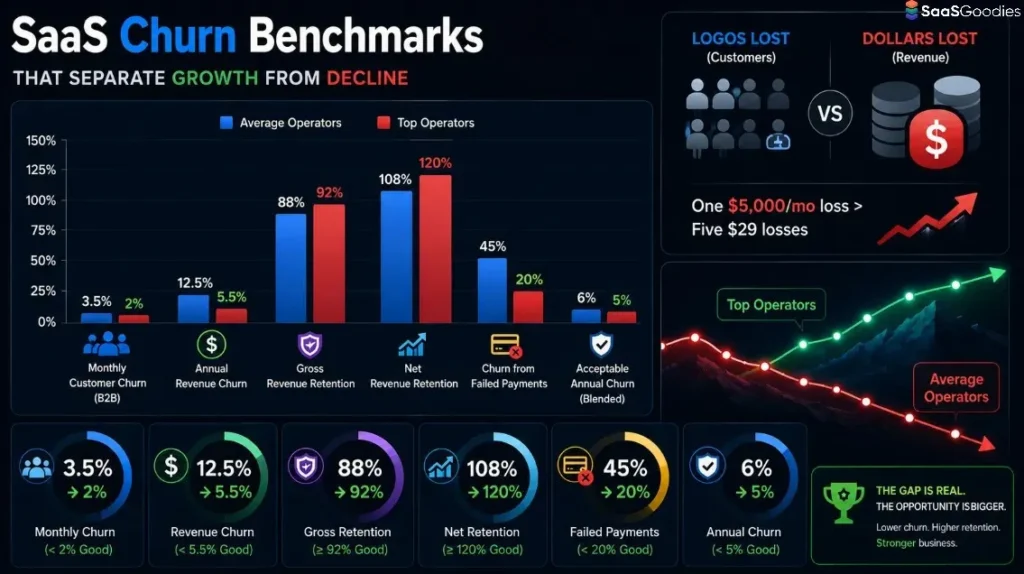 SaaS Churn Benchmarks