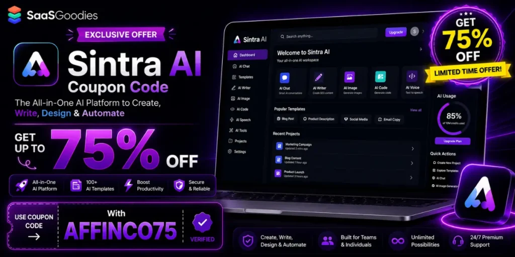 Sintra AI Coupon Code