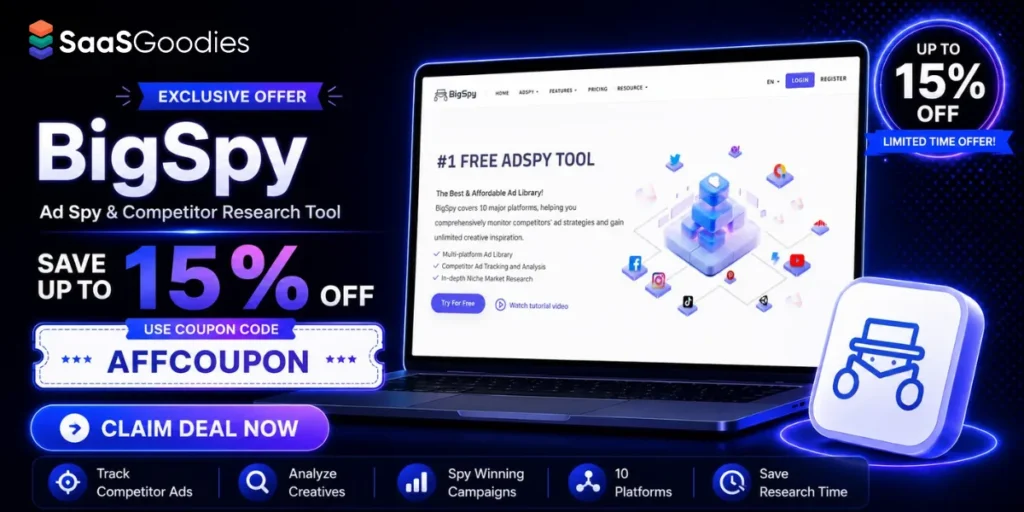 BigSpy Coupon Code