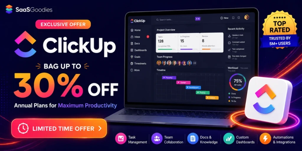 ClickUp Coupon