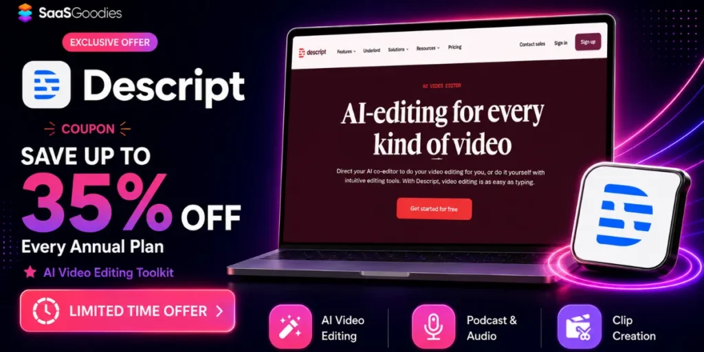 Descript Coupon