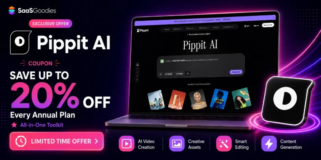 Pippit AI Coupon