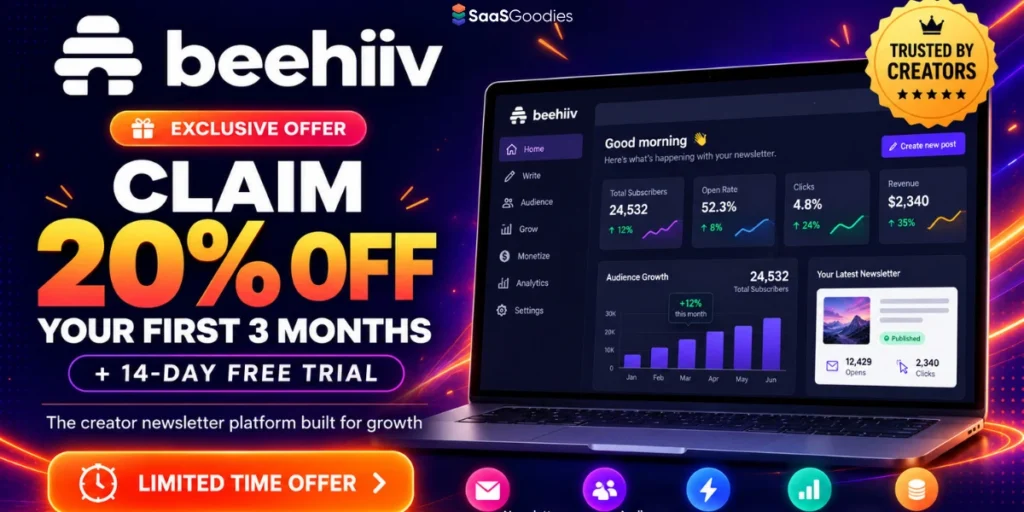 beehiiv Coupon